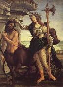 Sandro Botticelli Minerva and the Kentaur oil on canvas